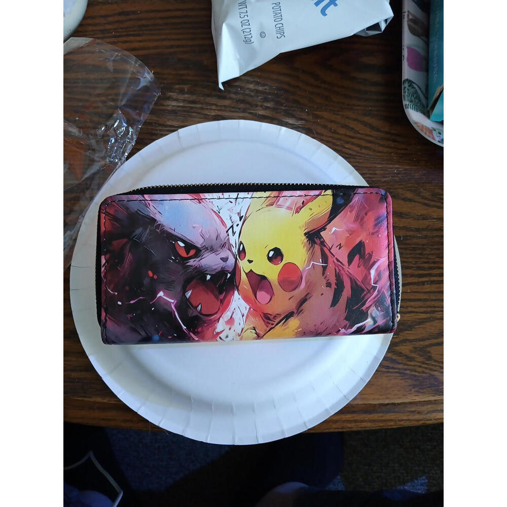 Pikachu Zipper Wallet